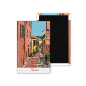 Magnet de Menton - ruelle