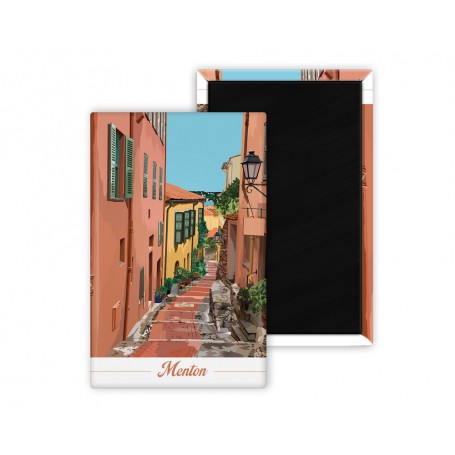 Magnet de Menton - ruelle