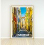 Affiche de Marseille - Le Panier