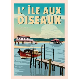 Affiche l'île aux Oiseaux