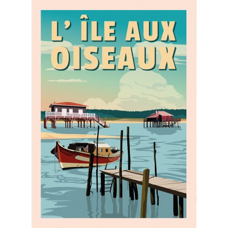 Affiche l'île aux Oiseaux