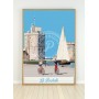 Affiche de La Rochelle - port