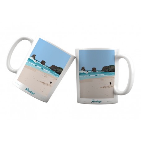 Mug de Hendaye - plage