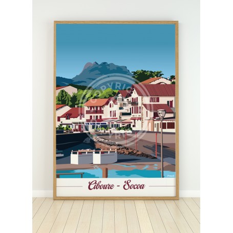 Affiche de Ciboure-Socoa