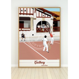 Affiche de Guéthary - Fronton