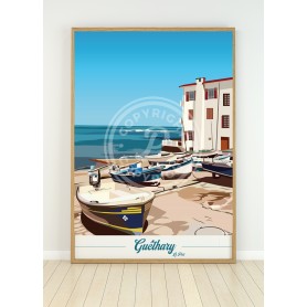 Affiche de Guéthary - Port