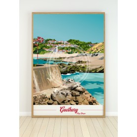 Affiche de Guethary - village