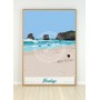 Affiche de Hendaye - plage