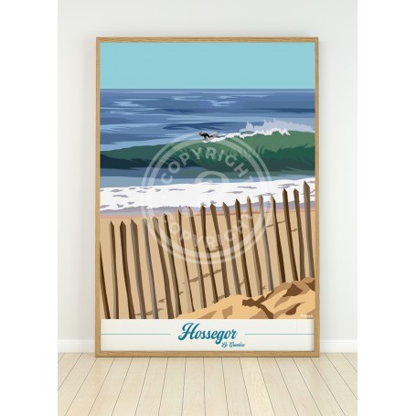 Affiche de Hossegor - La Gravière