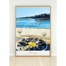 Affiche de Hossegor - Lac marin