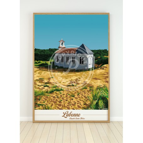Affiche de Labenne - chapelle