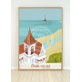 Affiche de Soulac-sur-mer - villa