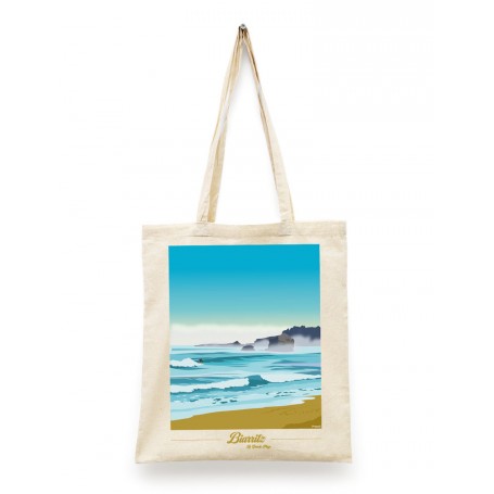 Tote Bag de Biarritz - grande plage