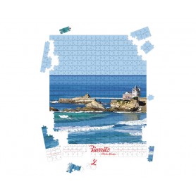Puzzle de Biarritz - Côte des Basques