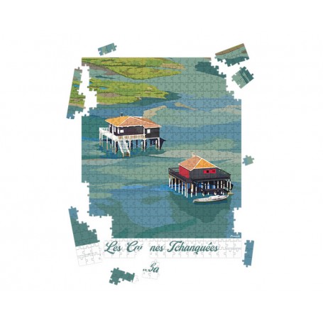 Puzzle des Cabanes Tchanquées