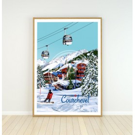Affiche de Courchevel