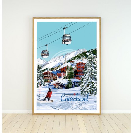 Affiche de Courchevel