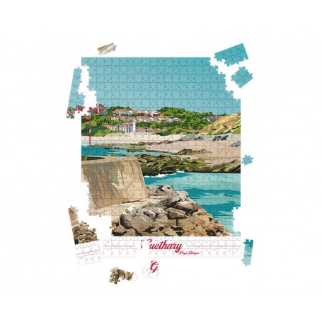 Puzzle de Guethary - village