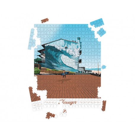 Puzzle de Hossegor - mur vague