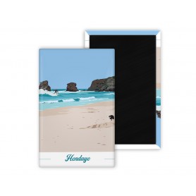 Magnet de Hendaye - plage