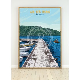 Affiche de Aix-les-Bains - Le Vivier