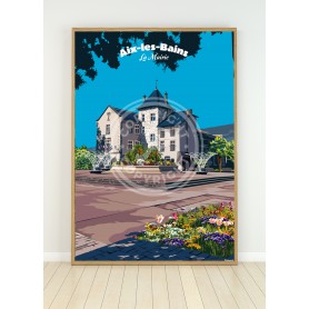 Affiche de Aix-les-Bains - La Mairie