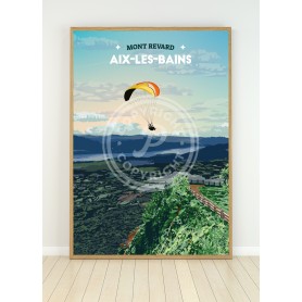 Affiche de Aix-les-Bains - Mont Revard