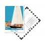 Carte postale de Saint-Tropez - voilier