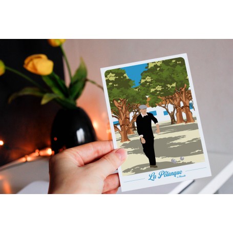 Carte Postale de la Pétanque