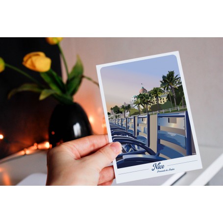 Carte Postale de Nice - Promenade des Anglais