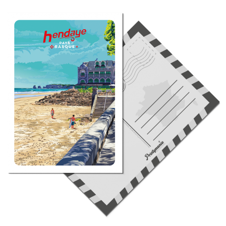 Carte Postale de Hendaye