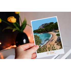 Carte postale de La Ciotat - Calanque du Mugel