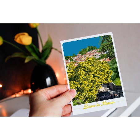 Carte Postale de Bormes-les-Mimosas