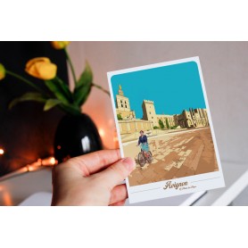 Carte Postale d'Avignon - Palais des Papes