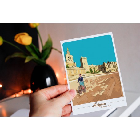 Carte Postale d'Avignon - Palais des Papes