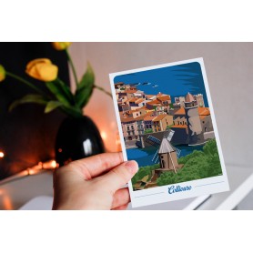 Carte Postale de Collioure - moulin