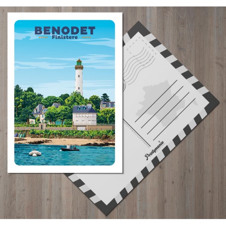 Carte Postale de Benodet