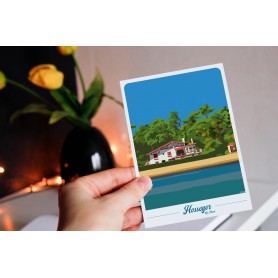 Carte postale de Hossegor - lac