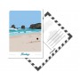 Carte postale de Hendaye - plage