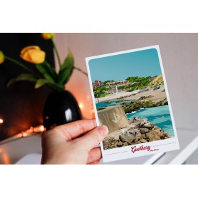 Carte postale de Guethary - village