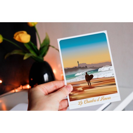 Carte postale de la Chambre d'Amour