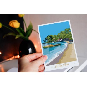 Carte Postale du Cap Ferret - plage