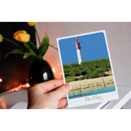 Carte Postale du Cap Ferret - phare