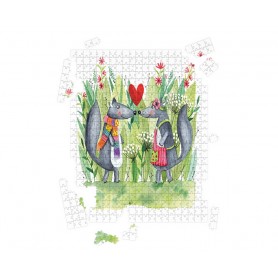 Puzzle Zéphir amoureux - collaboration avec l'illustratrice Ipiapia