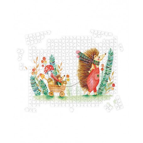 Puzzle Picon & Tire-bouchon - collaboration avec l'illustratrice Ipiapia