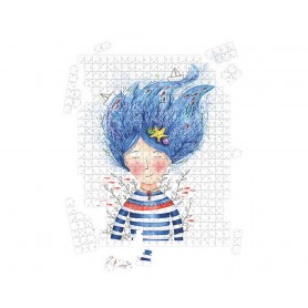 Puzzle Ondine - collaboration avec l'illustratrice Ipiapia