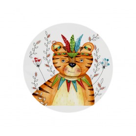 Stickers Tigre valeureux - collaboration avec l'illustratrice Ipiapia