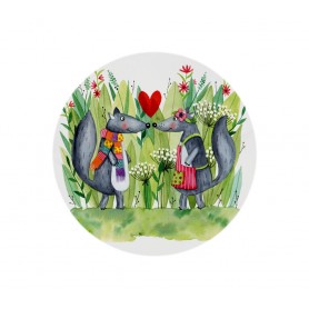Stickers Zéphir amoureux - collaboration avec l'illustratrice Ipiapia