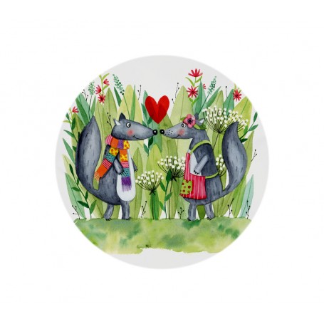 Stickers Zéphir amoureux - collaboration avec l'illustratrice Ipiapia