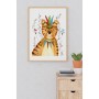Affiche Tigre valeureux - collaboration avec l'illustratrice Ipiapia